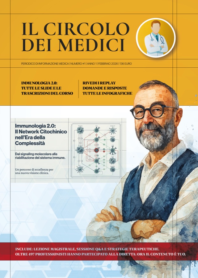 Copertina del Quaderno n. 1 del Circolo dei Medici: Immunologia 2.0