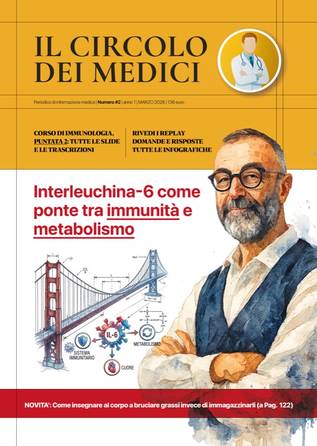 Copertina del Quaderno n. 2: l'interleuchina-6